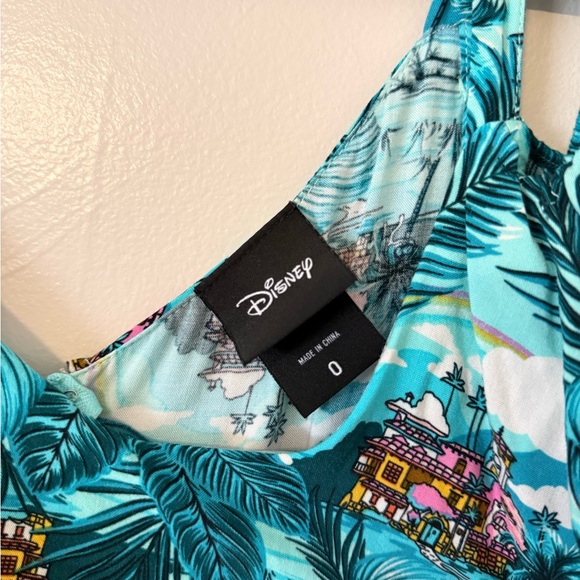 Disney Encanto Dress Torrid Womens 12/14 (0) La Casita Rainbow Tropical Pockets - Picture 5 of 10